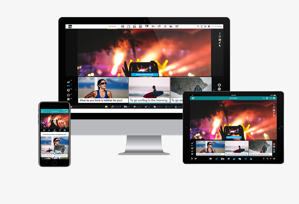 ACTV powered by 05Media is the perfect match for your device